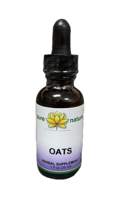 Pure Nature Organic Oats (Avena Sativa) 1 fl oz
