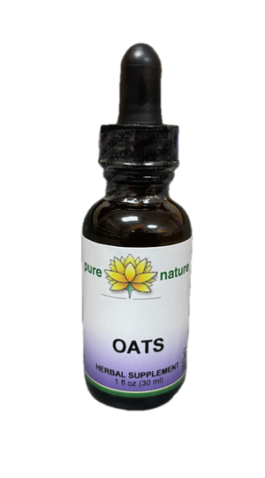 Pure Nature Organic Oats (Avena Sativa) 1 fl oz