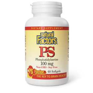 Natural Factors PS Phosphatidylserine 100mg - 60 Softgels