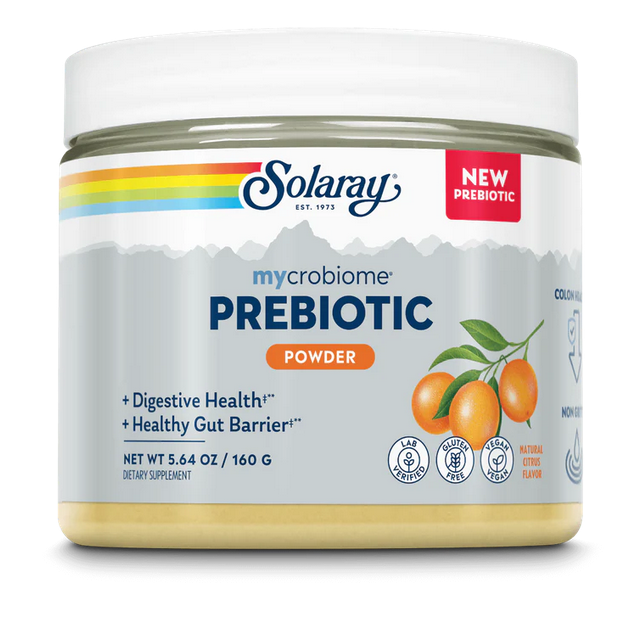 Solaray Prebiotic Powder Citrus Flavor - 5.64 oz