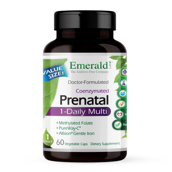 Emerald Labs Prenatal 1-Daily Multi 60 vcaps