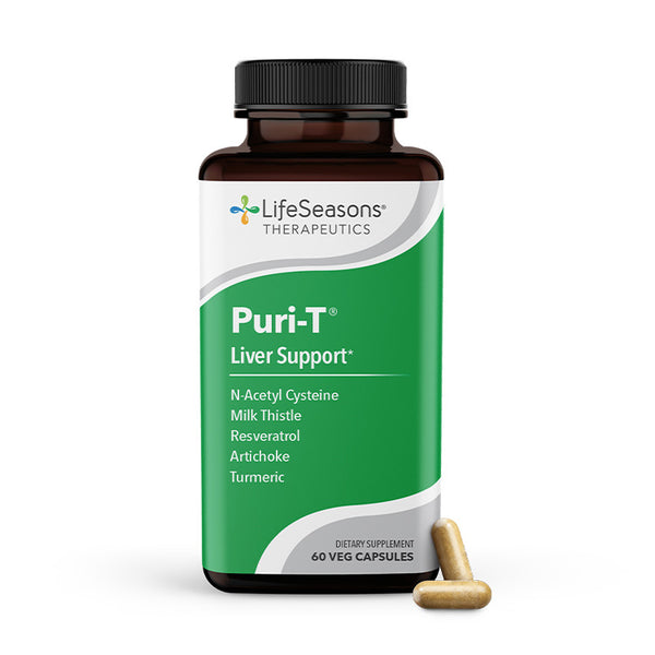LifeSeasons Puri-T Liver Support - 60 Veg Caps