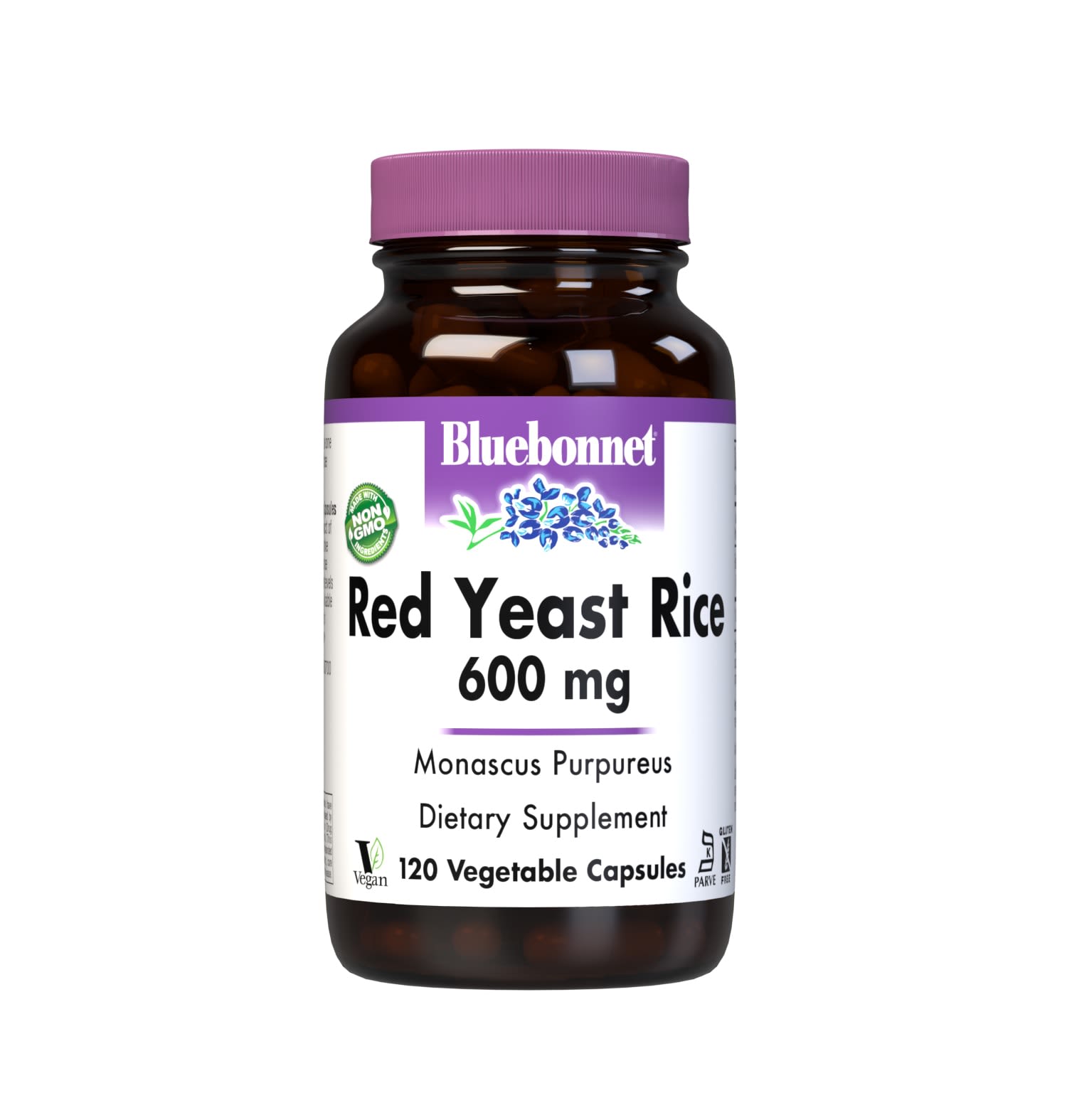 Bluebonnet Red Yeast Rice 600mg - 120 capsules