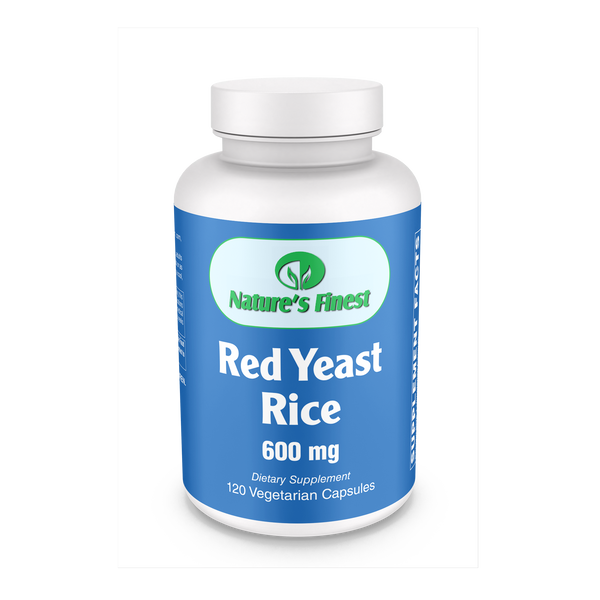 Nature's Finest Red Yeast Rice 600mg - 120 Tablet