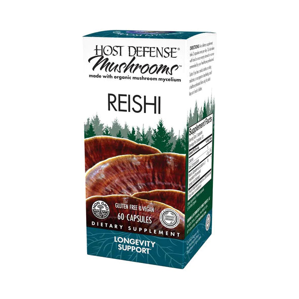 Host Defense Reishi - 60 Veg Caps