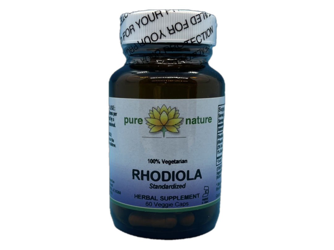 Pure Nature Rhodiola 60 veg caps