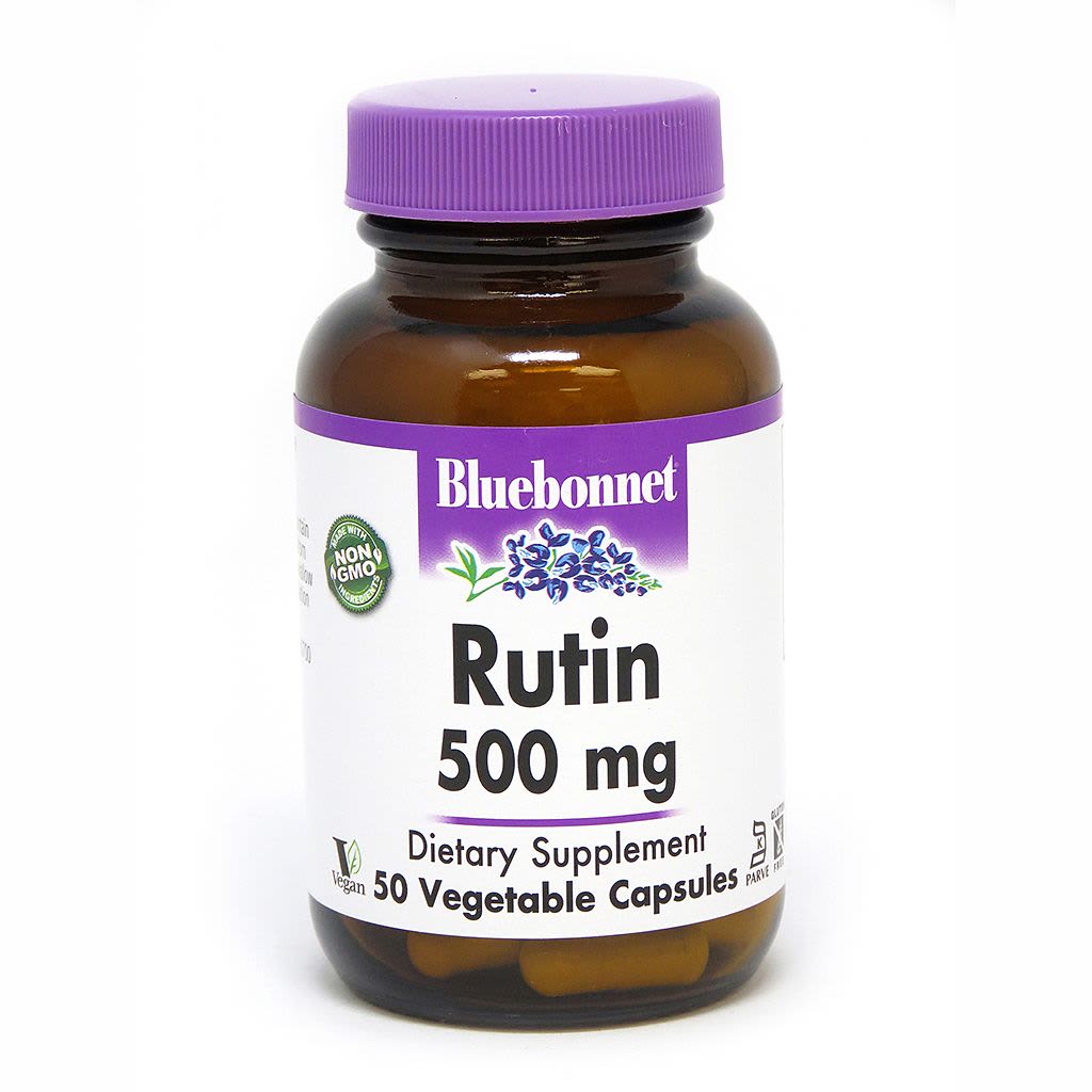 Bluebonnet Rutin 500mg 50 veg caps