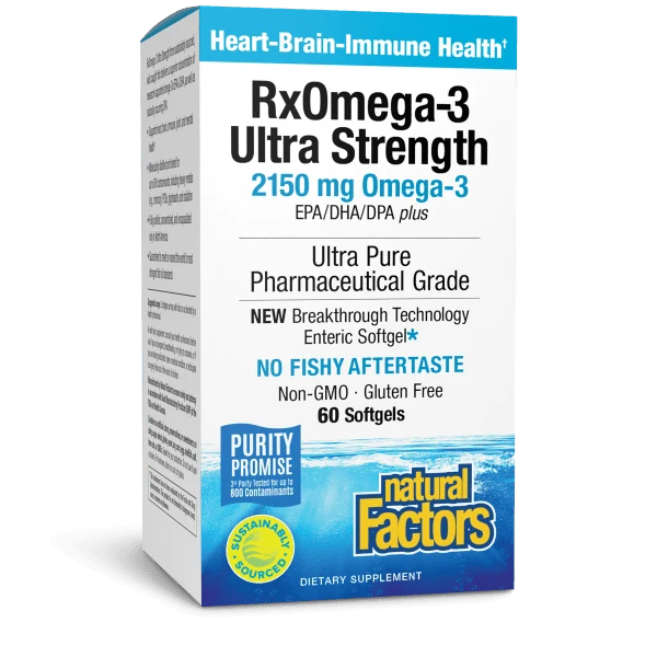 Natural Factors RxOmega-3 Ultra Strength
