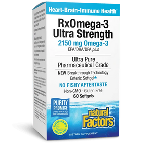 Natural Factors RxOmega-3 Ultra Strength