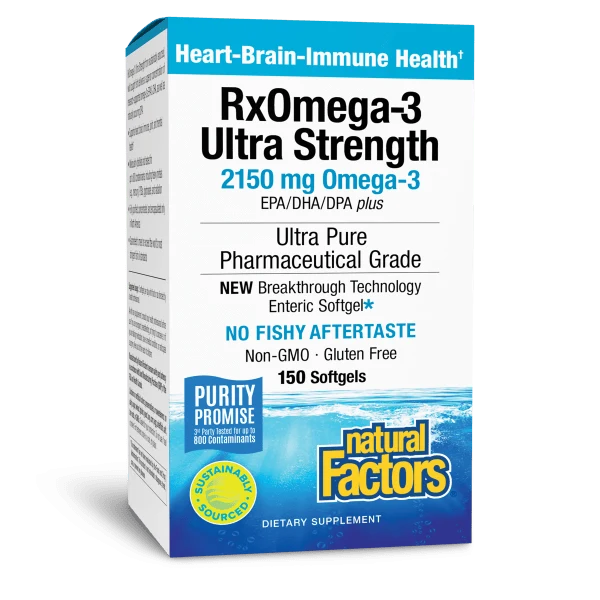 Natural Factors RxOmega-3 Ultra Strength