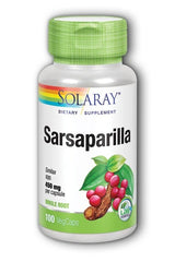 Solaray Sarsaparilla 450mg - 100 veg caps