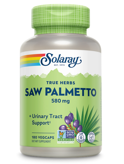 Solaray Saw Palmetto - 180 Veg caps