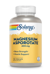 Solaray Magnesium Asporotate 400mg - 180 Veg Caps