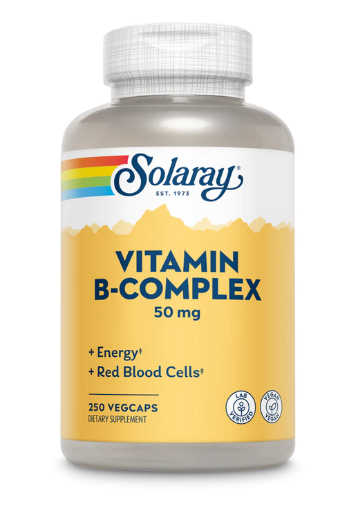 Solaray Vitamin B-Complex 50mg - 250 Veg Caps