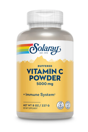 Solaray Buffered Vitamin C Powder 5000mg - 8oz