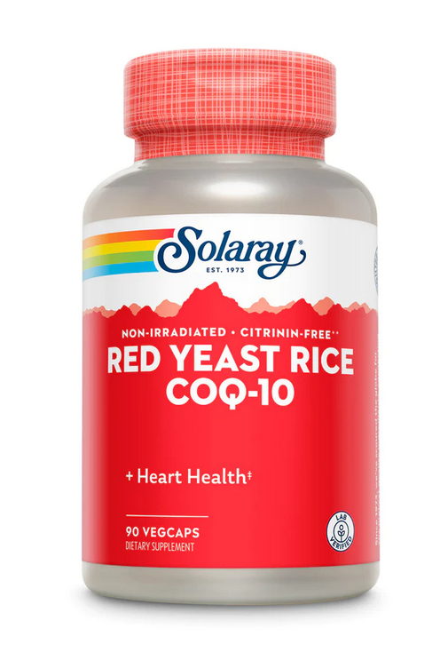 Solaray Red Yeast Rice w/ COQ-10 - 90 Veg Caps