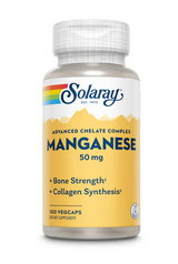 Solaray Manganese 50mg - 100 veg caps