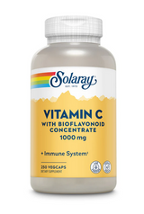 Solaray Vitamin C with Bioflavonoid Concentrate 1000mg - 250 Veg Caps
