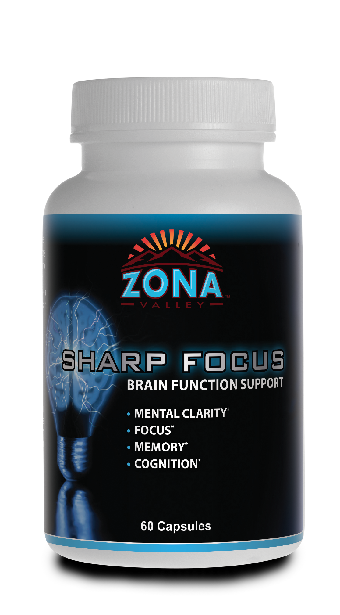 Zona Valley Sharp Focus - 60 Capsules
