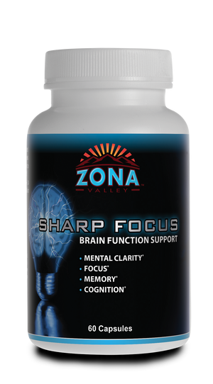 Zona Valley Sharp Focus - 60 Capsules