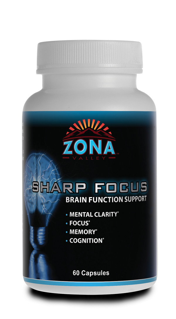 Zona Valley Sharp Focus - 60 Capsules