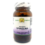 Pure Nature Spirulina (Organic) 90 veg caps