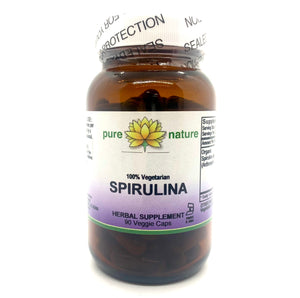 Pure Nature Spirulina (Organic) 90 veg caps