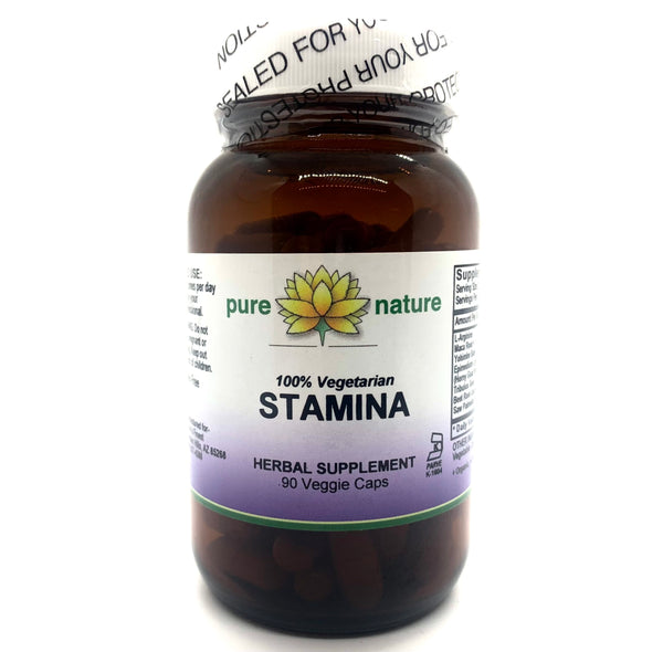Pure Nature Stamina 90 veg caps