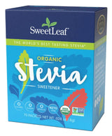 SweetLeaf Organic Stevia - 70 Packets