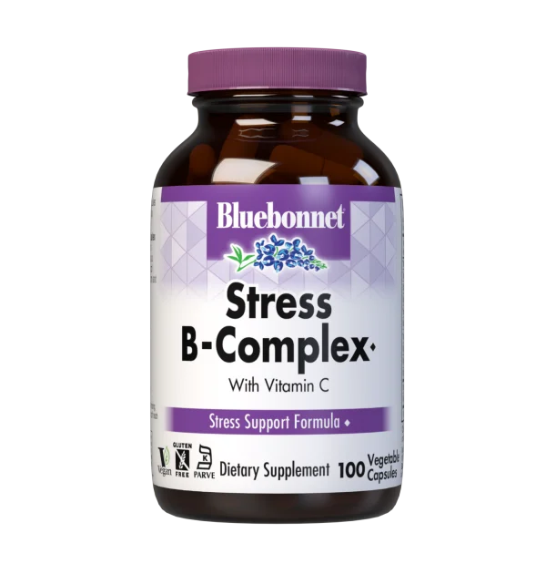 Bluebonnet Stress B-Complex - 100 Capsules