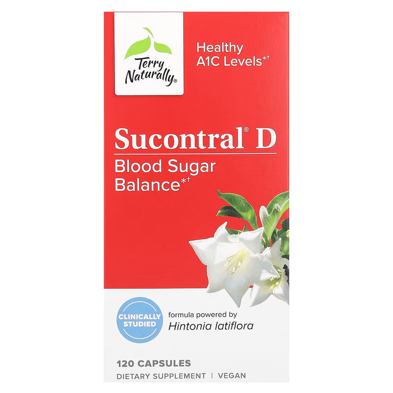 Terry Naturally Sucontral-D Blood Sugar Balance Capsules