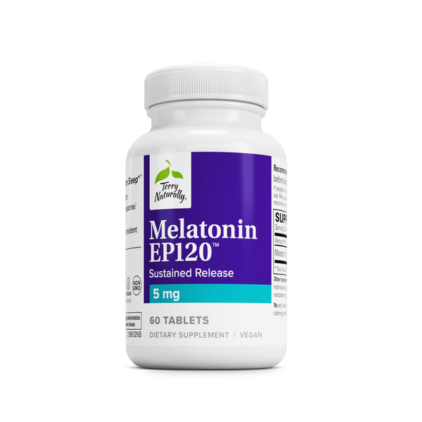 Terry Naturally Melatonin EP120, 5 mg. - 60 tablets