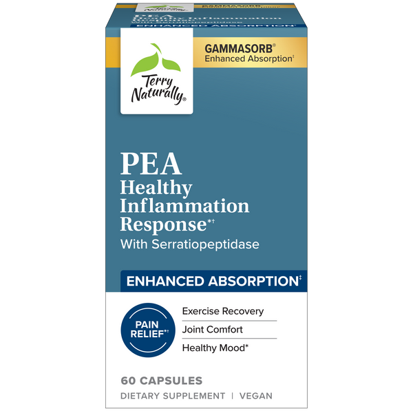 Terry Naturally PEA Healthy Inflammation Response - 60 capsules