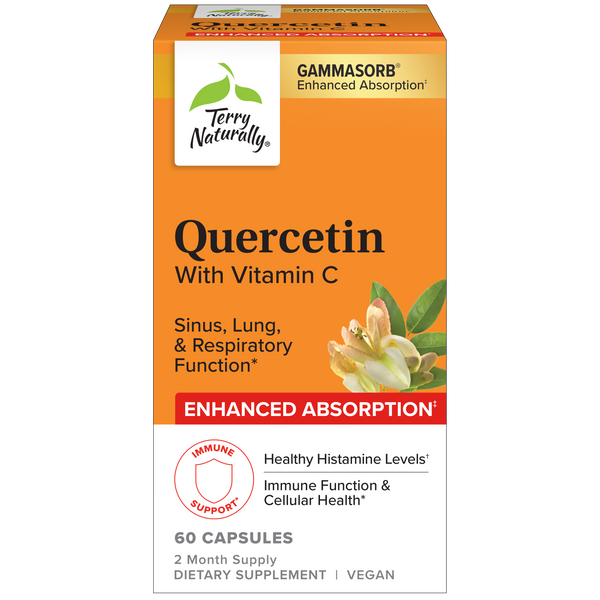 Terry Naturally Quercetin With Vitamin C - 60 capsules