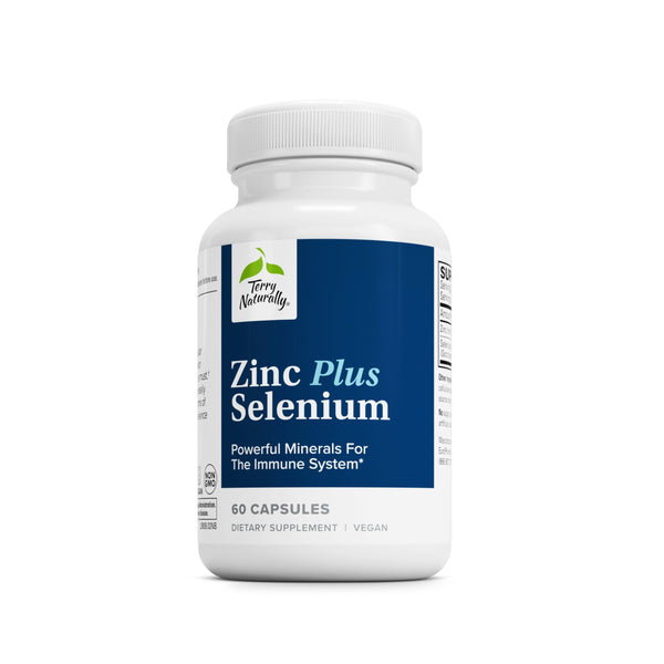 Terry Naturally Zinc Plus Selenium - 60 capsules