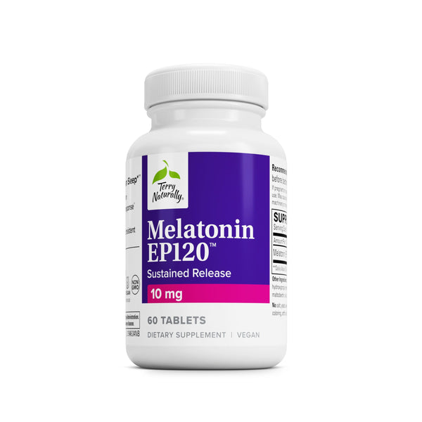 Terry Naturally Melatonin EP120, 10 mg. - 60 tablets