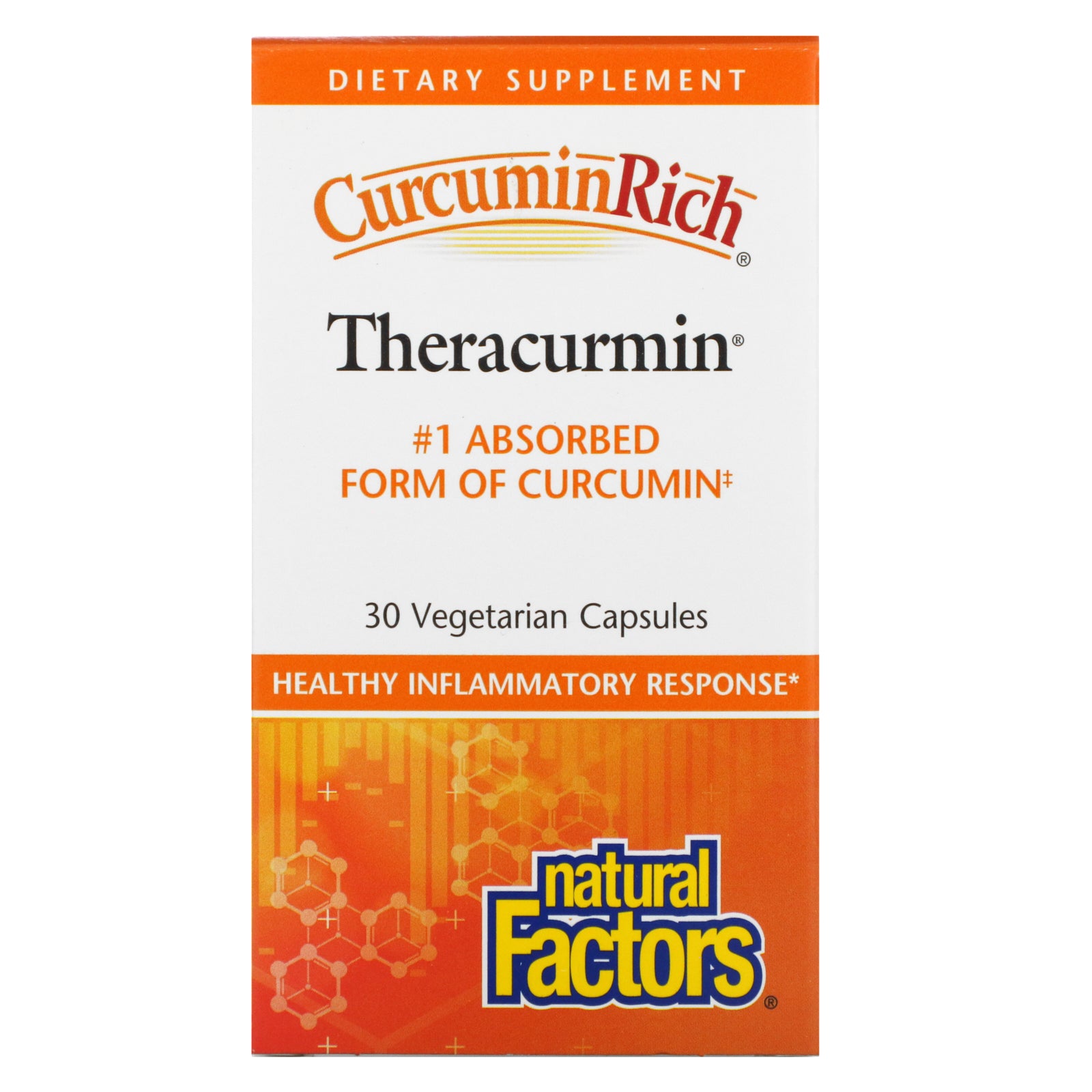Natural Factors CurcuminRich Theracurmin 30 veg caps