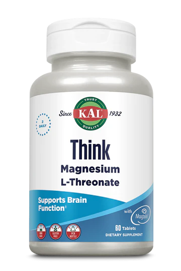 KAL Think Magnesium L-Threonate - 60 tablets