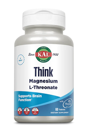 KAL Think Magnesium L-Threonate - 60 tablets