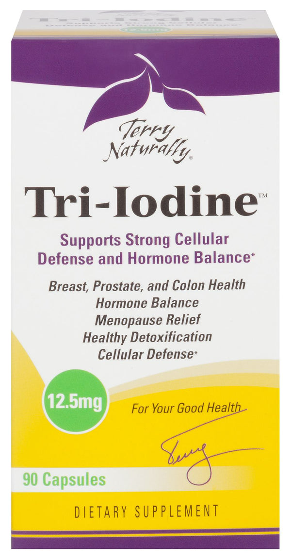 Terry Naturally Tri-Iodine 12.5mg - 90 capsules