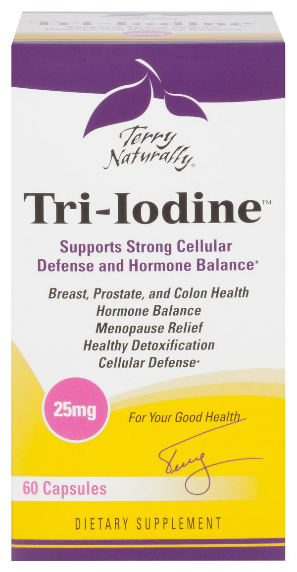 Terry Naturally Tri-Iodine 25mg 60 capsules