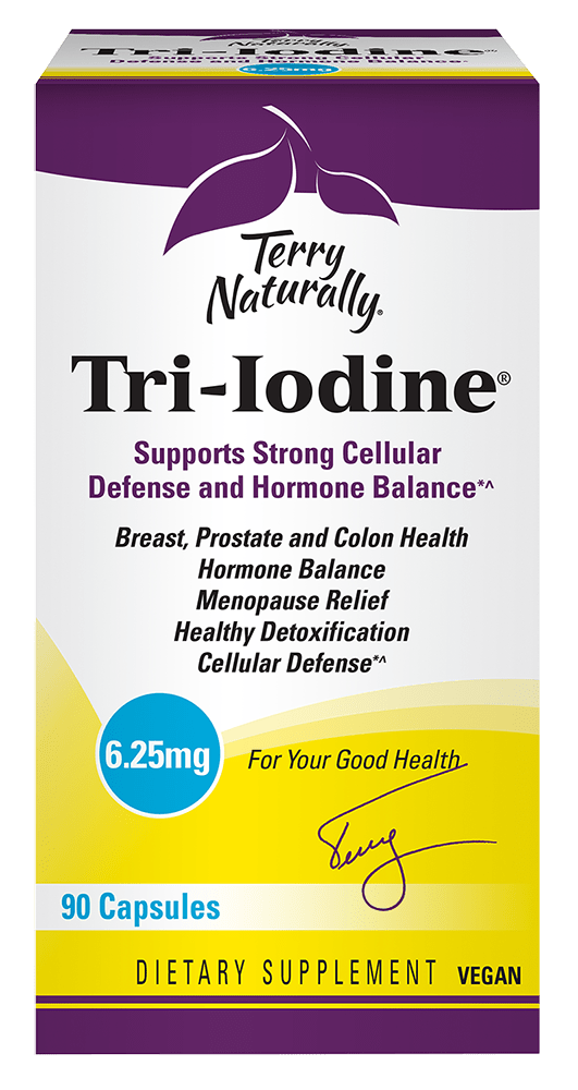 Terry Naturally Tri-Iodine 6.25mg 90 capsules