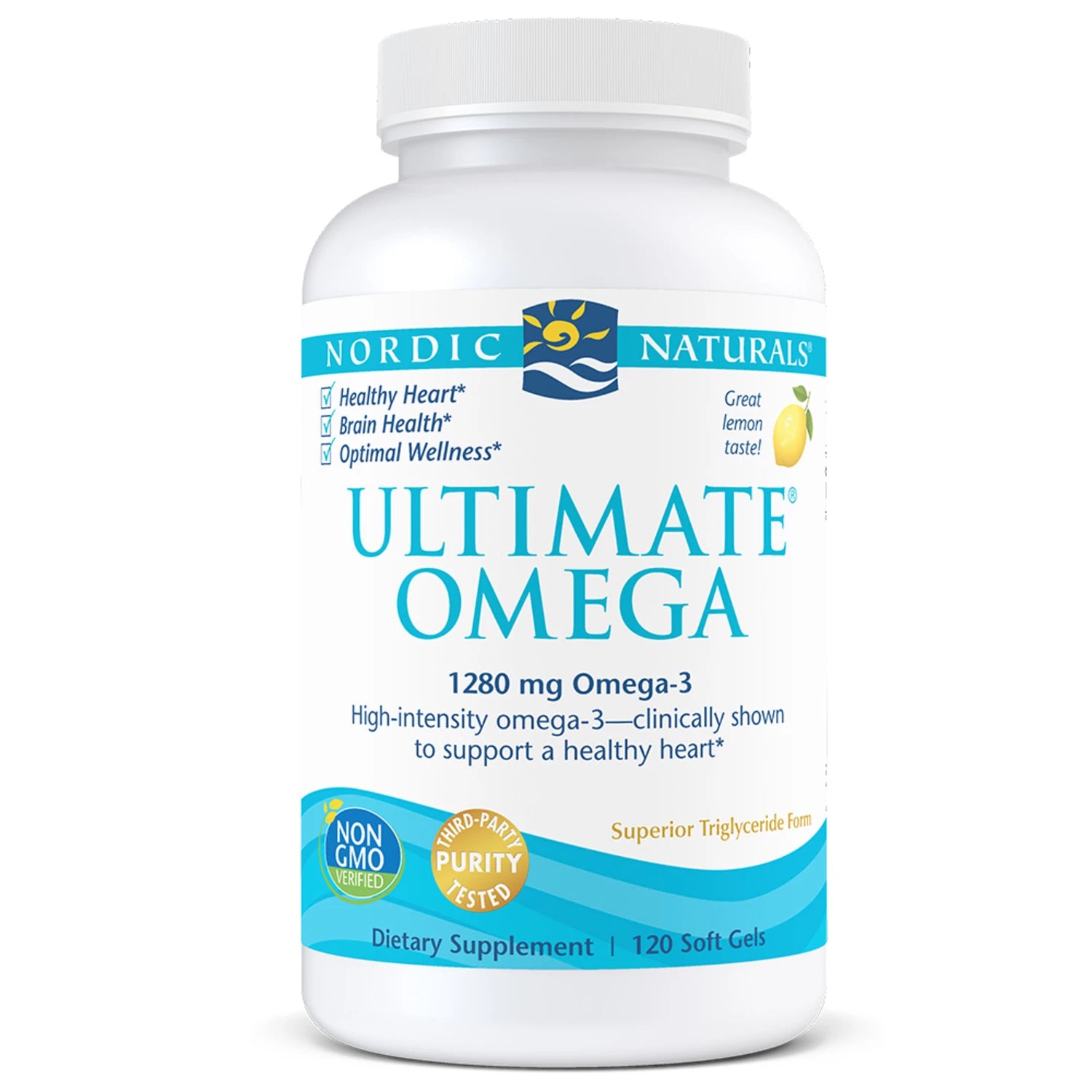 Nordic Naturals Ultimate Omega Fish Oil 180 softgels