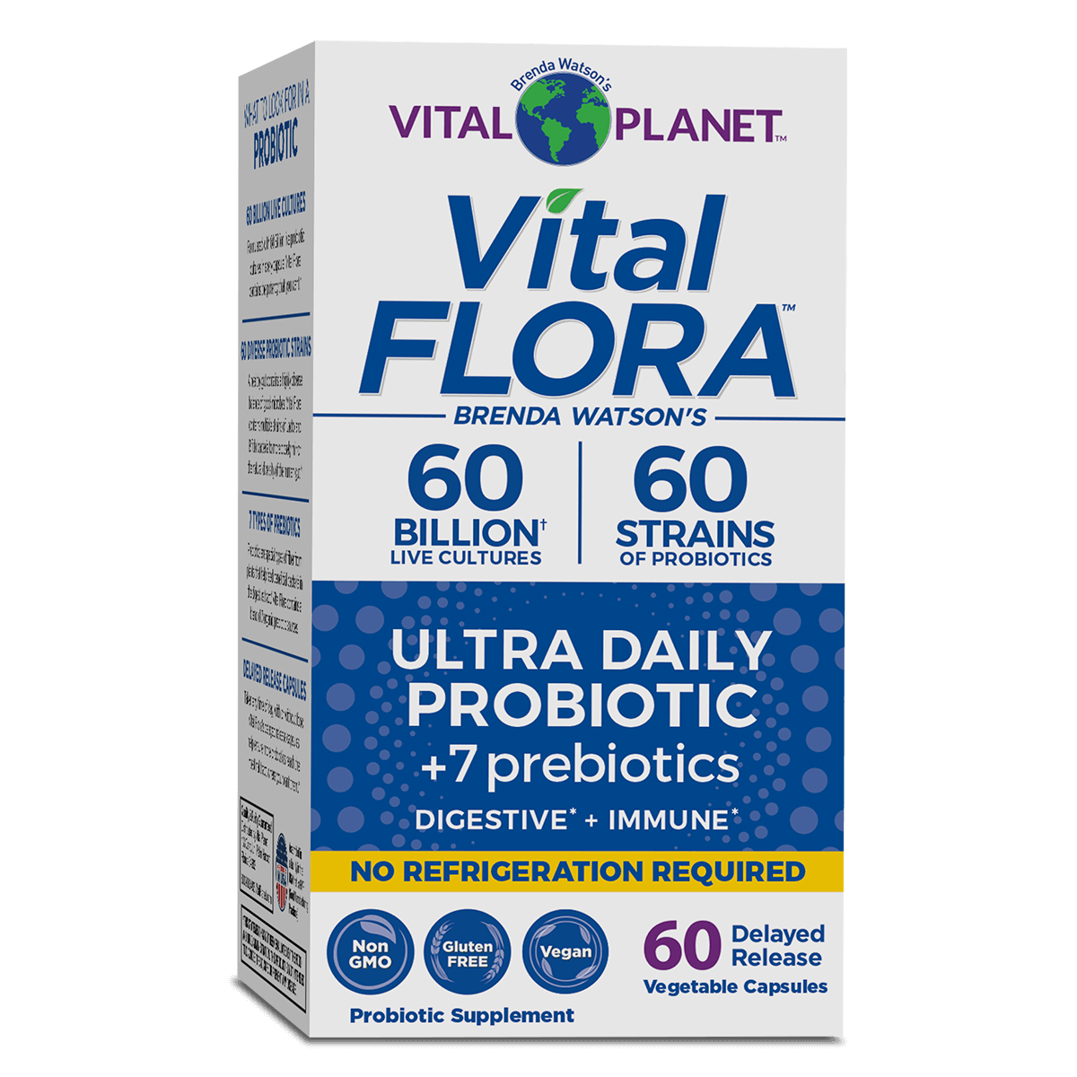 Vital Flora Ultra Daily Probiotic - 60 Capsules