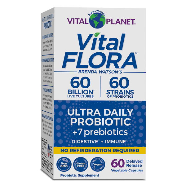 Vital Flora Ultra Daily Probiotic - 60 Capsules