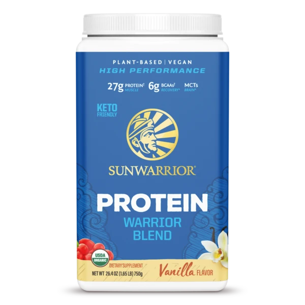 Sun Warrior High Performance Plant Based Vanilla Protein Powder 750g