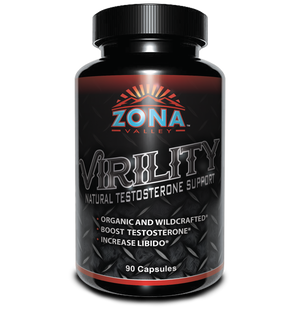 Zona Valley Virility Testosterone Support - 90 Capsules