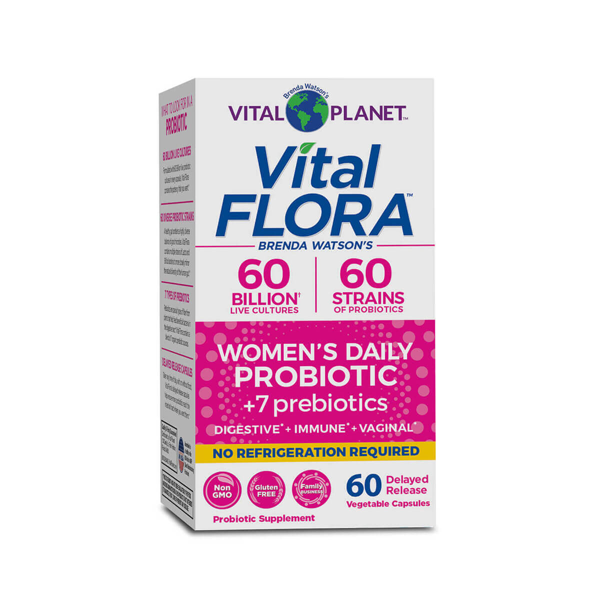 Vital Flora Women's Probiotic 60 veg caps