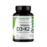 Emerald Labs Vitamin D3 and K2 - 60 veg caps