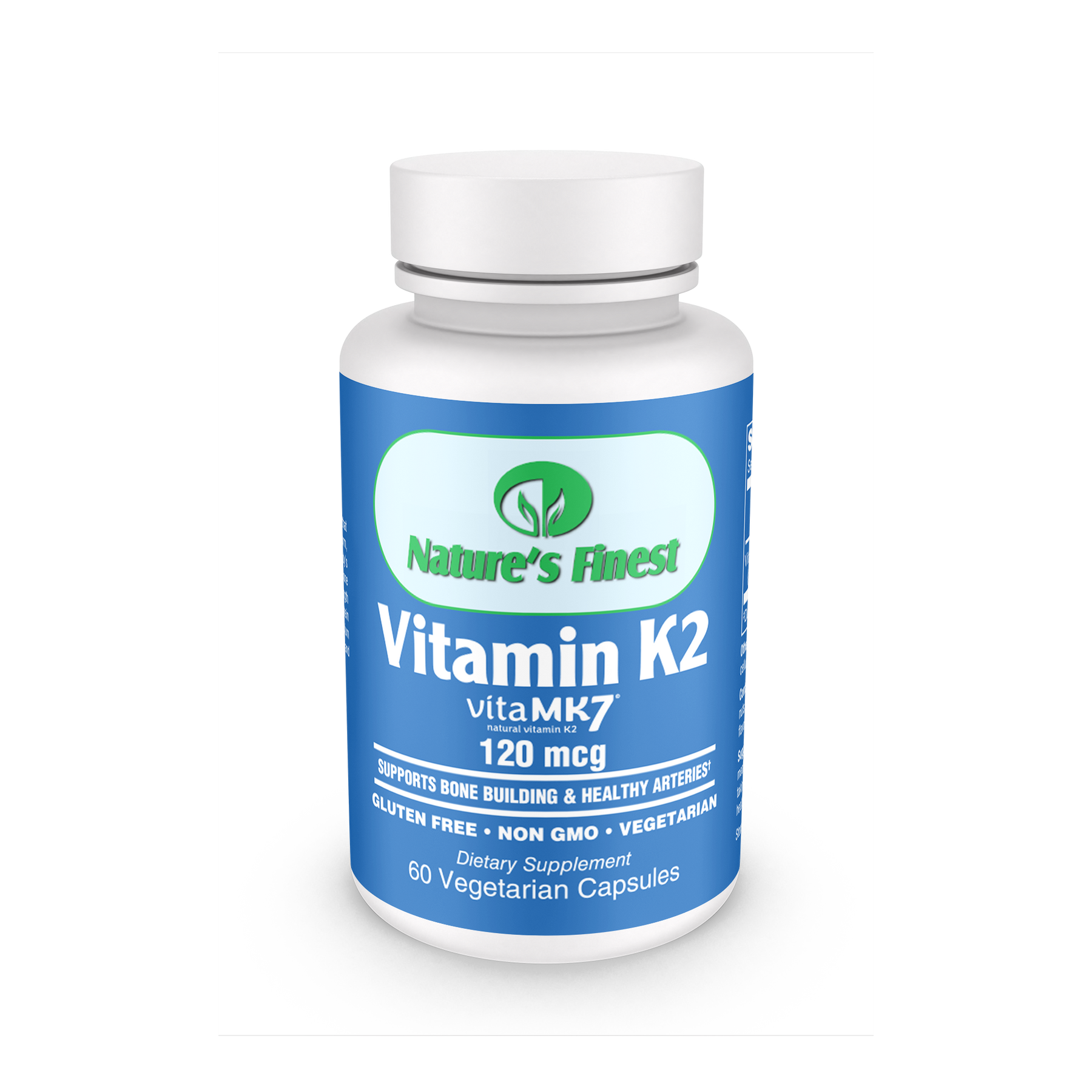 Nature's Finest Vitamin K2 120mcg - 60 Capsules